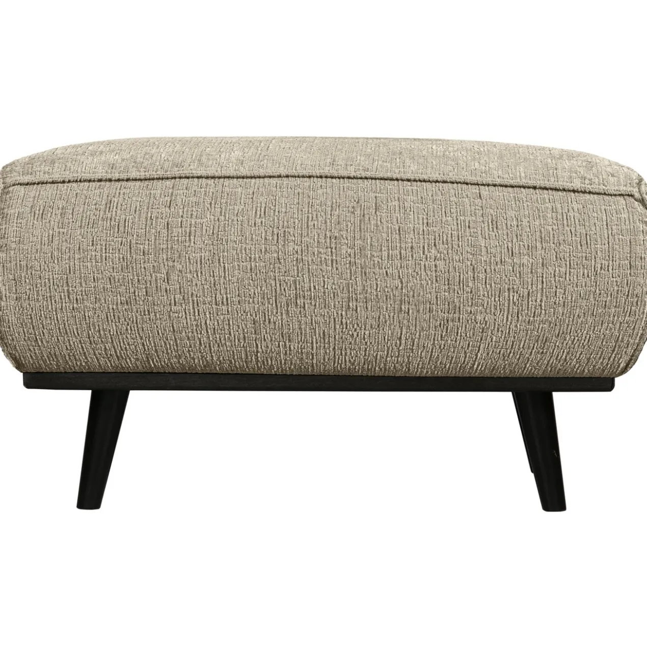 Statement hocker structure velvet wheatfield