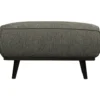 Statement hocker structure velvet frost