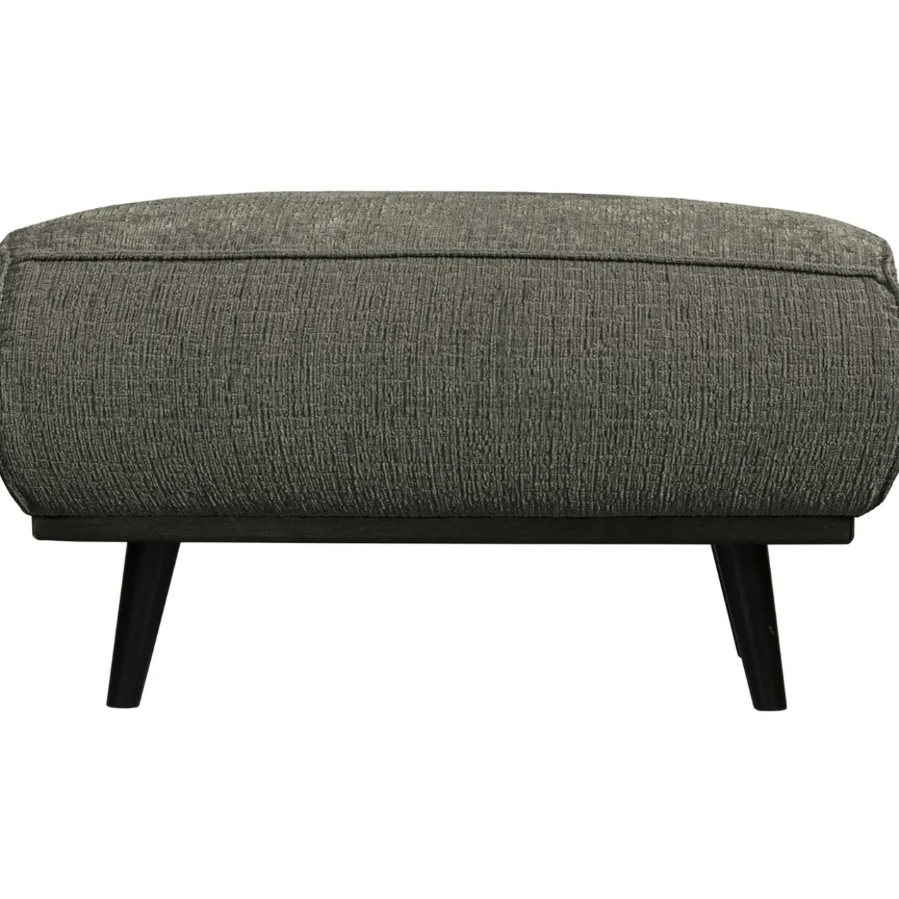 Statement hocker structure velvet frost