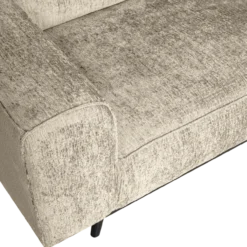 Statement hoekbank rechts structure velvet wheatfield
