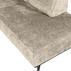 Statement hoekbank rechts structure velvet wheatfield