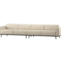 Statement xl 4-zits bank 372 cm beige melange