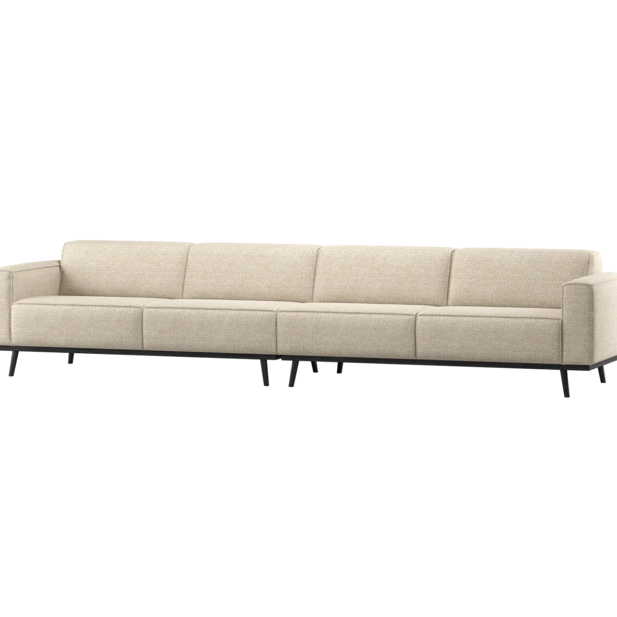Statement xl 4-zits bank 372 cm beige melange