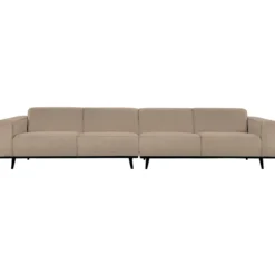 Statement xl 4-zits bank 372 cm boucle beige