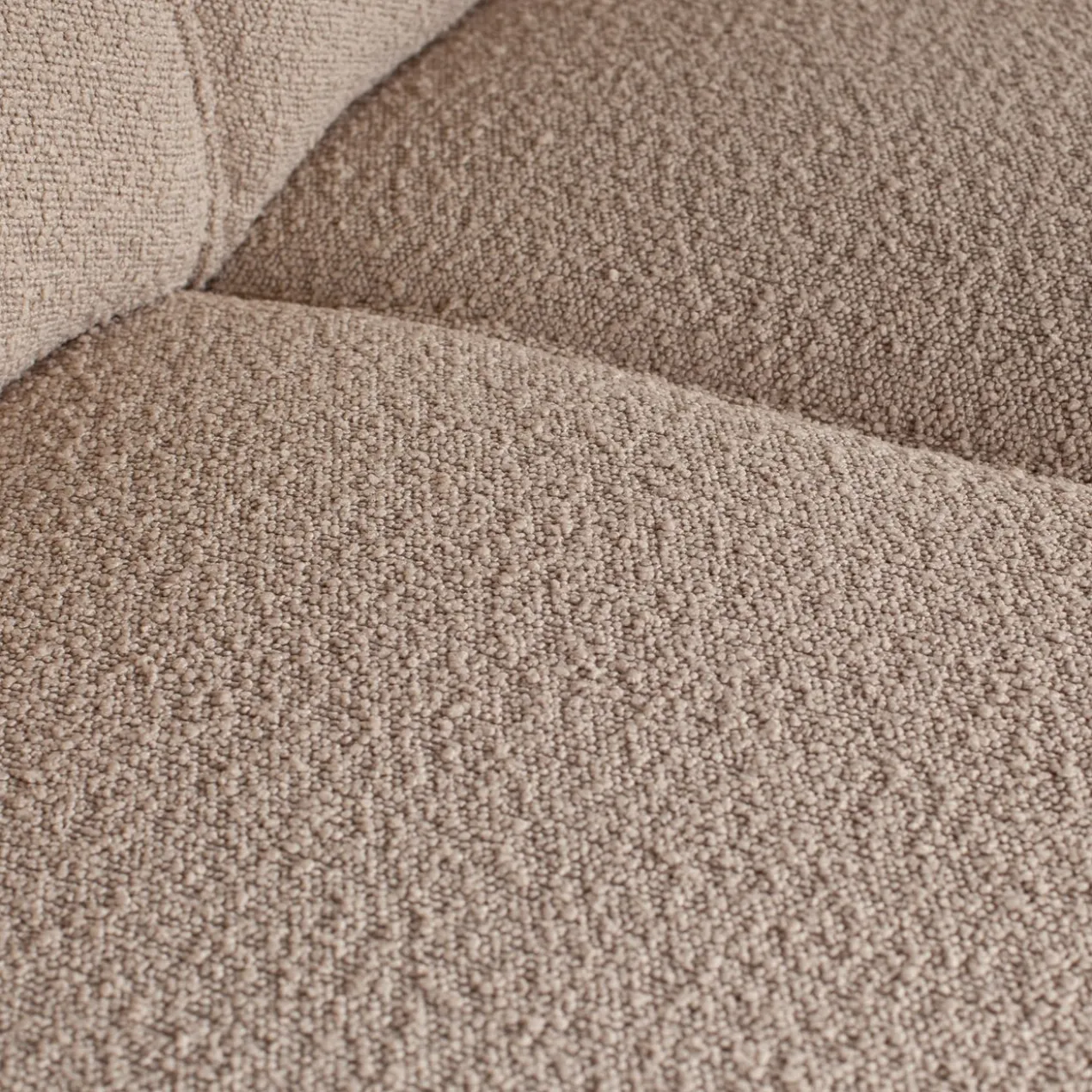 Statement xl 4-zits bank 372 cm boucle beige