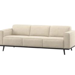Statement 3-zits bank 230 cm beige melange