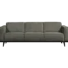 Statement 3-zits bank 230 cm structure velvet frost