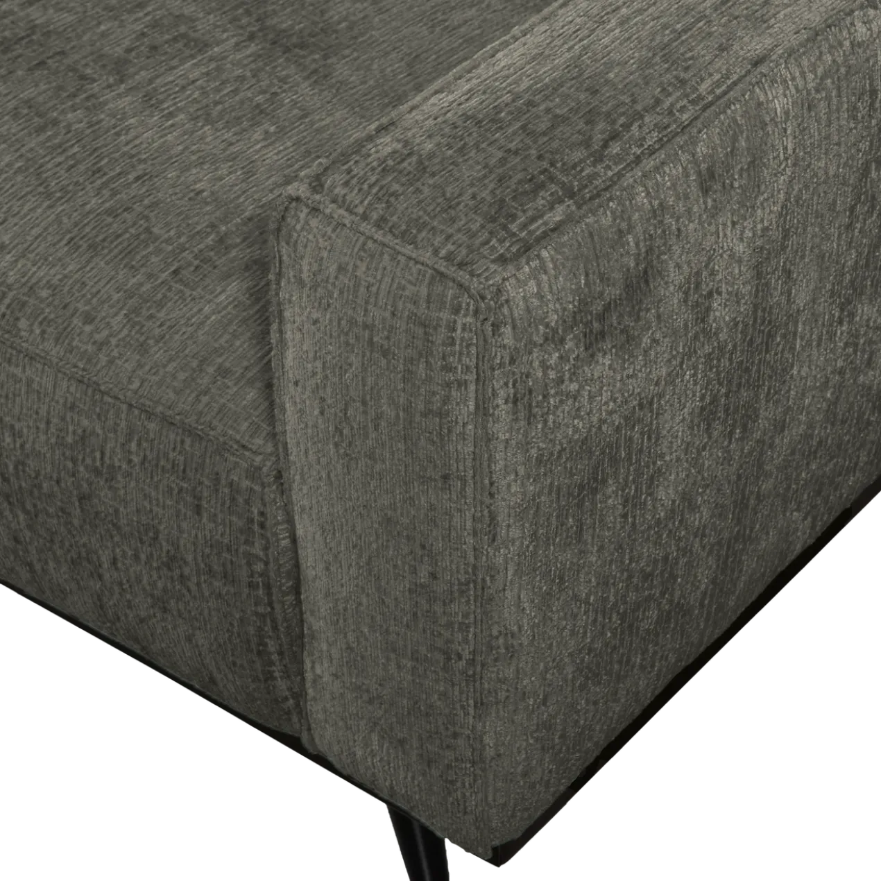 Statement 3-zits bank 230 cm structure velvet frost