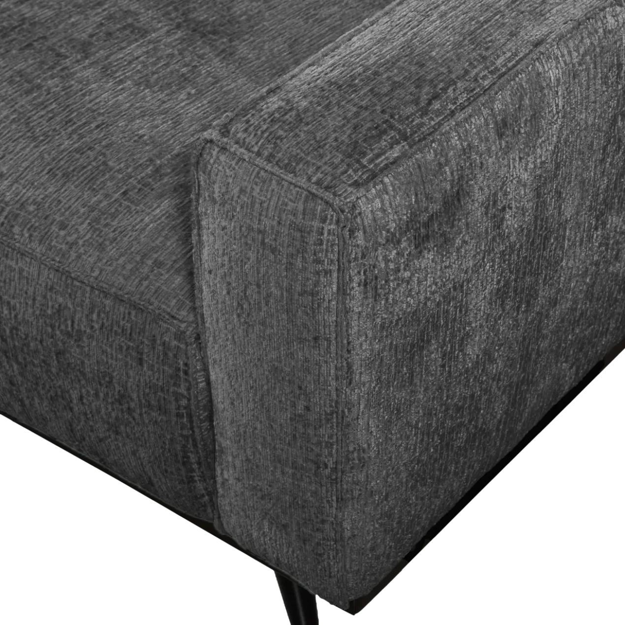 Statement 3-zits bank 230 cm structure velvet mountain