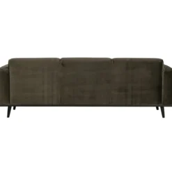 Statement 3-zits bank 230 cm velvet warmgroen