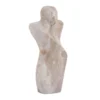 Statue Male abstract marble brown