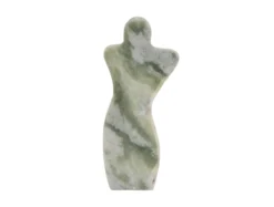 Statue Male abstract marble himalayan green