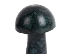 Statue Mushroom large marble dark green