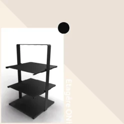 Steellish etagère ONI Grijs