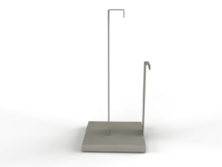 Steellish Keukenrolhouder Lichtgrijs
