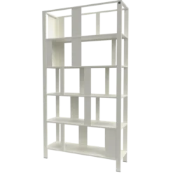 Steellish vakkenkast Maksus M Parelwit