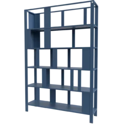 Steellish Vakkenkast Maksus L Blauw