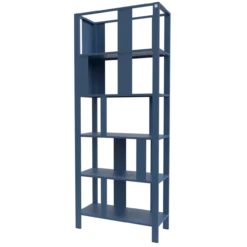 Steellish vakkenkast Maksus S Blauw