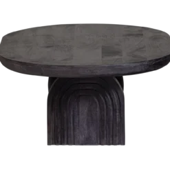 Steppe salontafel mangohout zwart