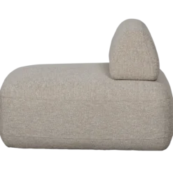 Sterck fauteuil met verplaatsbare rugleuning boucle naturel