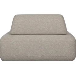 Sterck fauteuil met verplaatsbare rugleuning boucle naturel