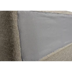Sterck fauteuil met verplaatsbare rugleuning boucle naturel