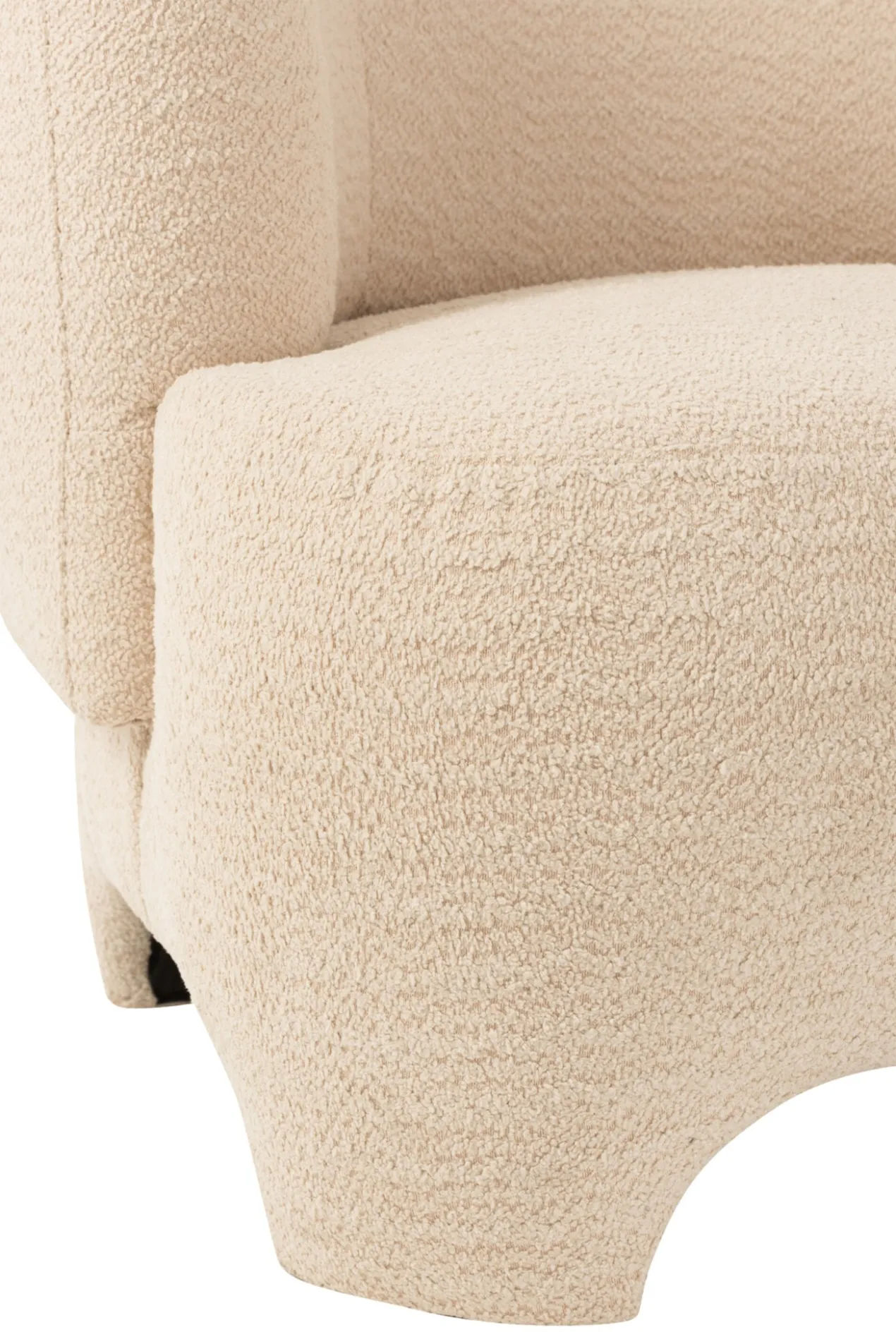 Stoel Poppy Bouclé Beige