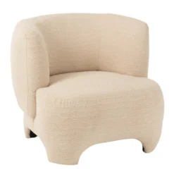 Stoel Poppy Bouclé Beige