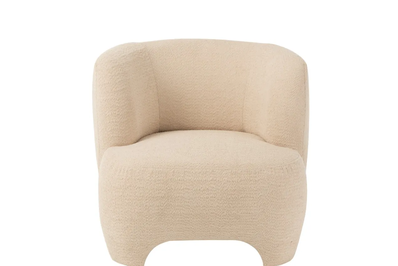 Stoel Poppy Bouclé Beige