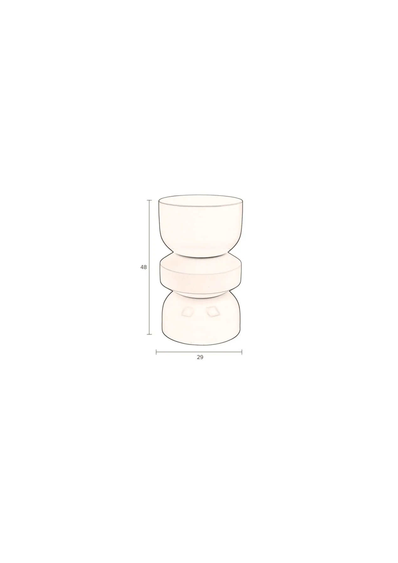 Stool apollo terra