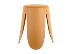 Stool Savor PP ochre yellow