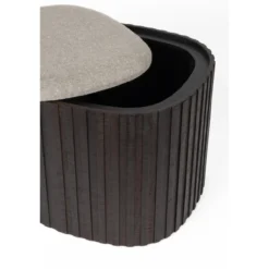 Storage pouf bay low