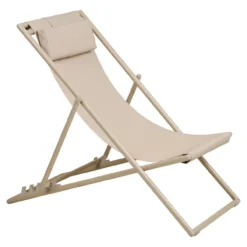 Strandstoel Sunny taupe