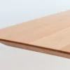 Studio HENK tafel Butterfly Plat ovaal - wit frame, hardwax light 3041 200 x 90 | HWO NL 3041 | Rechte Rand | Frame Wit
