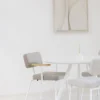 Studio HENK tafel Butterfly Rond Quadpod - wit frame, hardwa