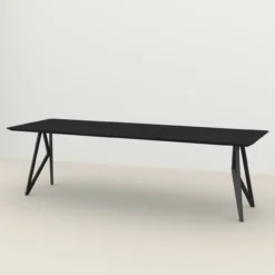 Studio HENK tafel Butterfly Rechthoekig - zwart frame, HPL F