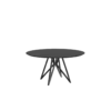 Studio HENK tafel Butterfly Rond Quadpod - zwart frame, zwar