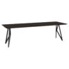 Studio HENK tafel Butterfly Rechthoekig - zwart frame, geroo