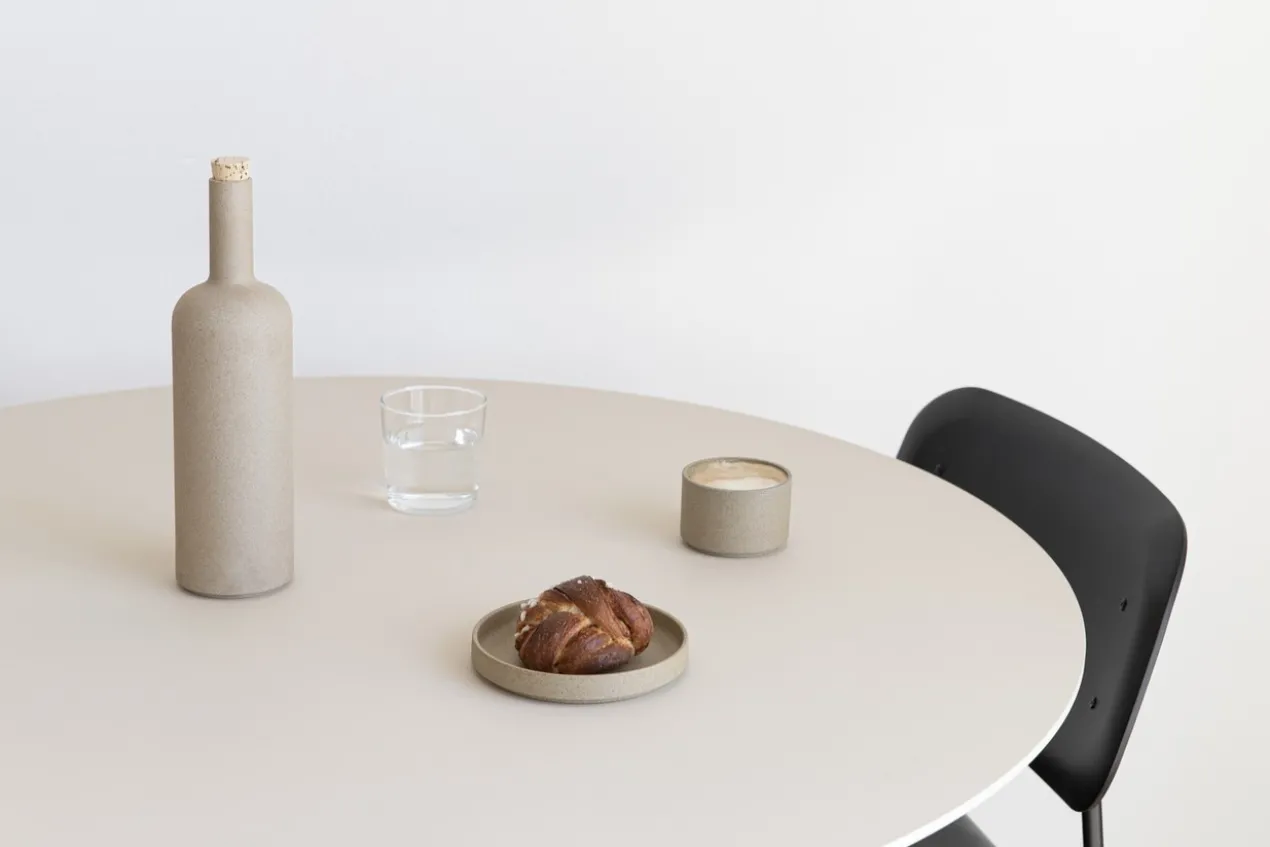 Studio HENK tafel New Classic Rond Quadpod, zwart frame - Sm