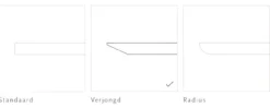 Studio HENK tafel New Classic Rond Quadpod, zwart frame - Sm