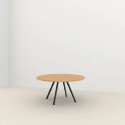 Studio HENK tafel New Classic Rond Quadpod, zwart frame - Sm