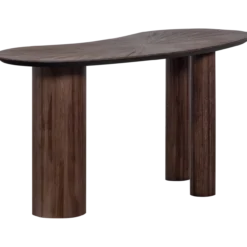 Sun organische sidetable/bureau recycled teak bruin