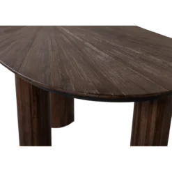 Sun organische sidetable/bureau recycled teak bruin