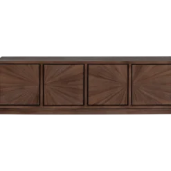 Sun tv meubel recycled teak bruin