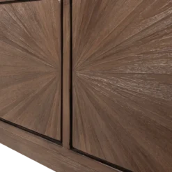 Sun tv meubel recycled teak bruin