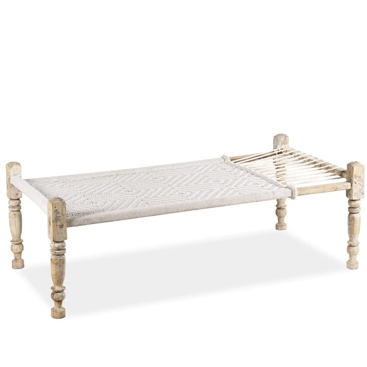 Surat - Handgemaakt Klassiek Indiaas Daybed
