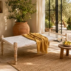 Surat - Handgemaakt Klassiek Indiaas Daybed