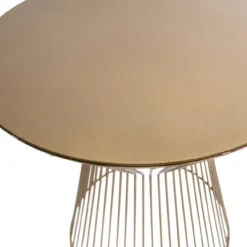 Suus bijzettafel metaal goud