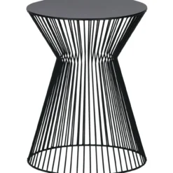 Suus bijzettafel metaal zwart