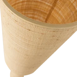 Syro vloerlamp raffia naturel 130xo30 cm
